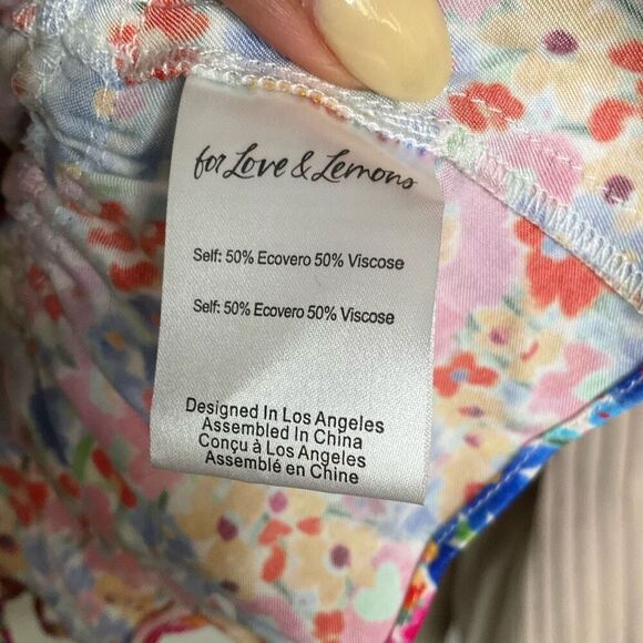 For Love & Lemons Sasha Crop Top - Picture 9 of 10